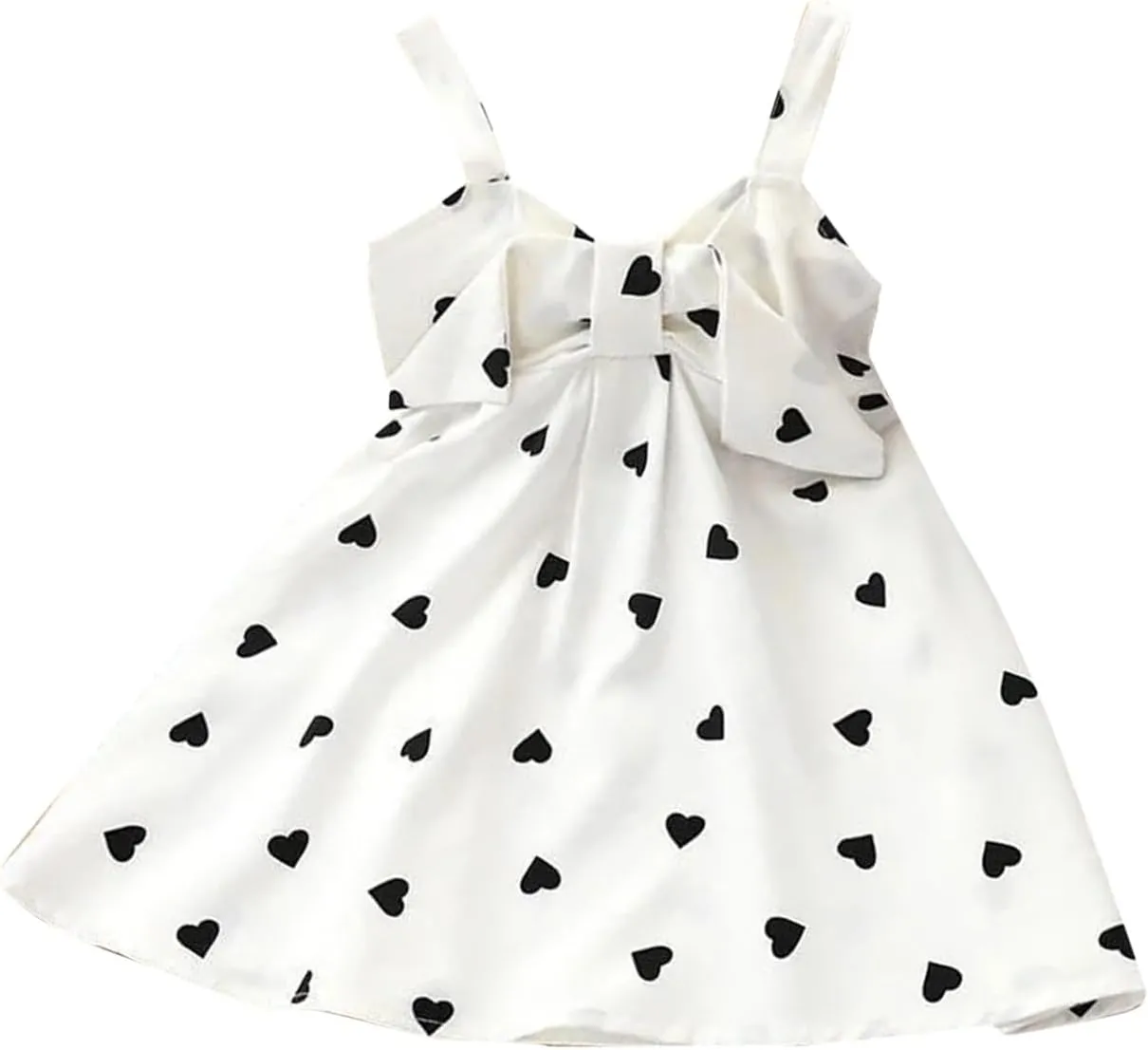 Baby Girl Beach undress Toddler Girl Summer Dress Cute Bowknot Spaghetti Strap Sleeveless Backless Dresses