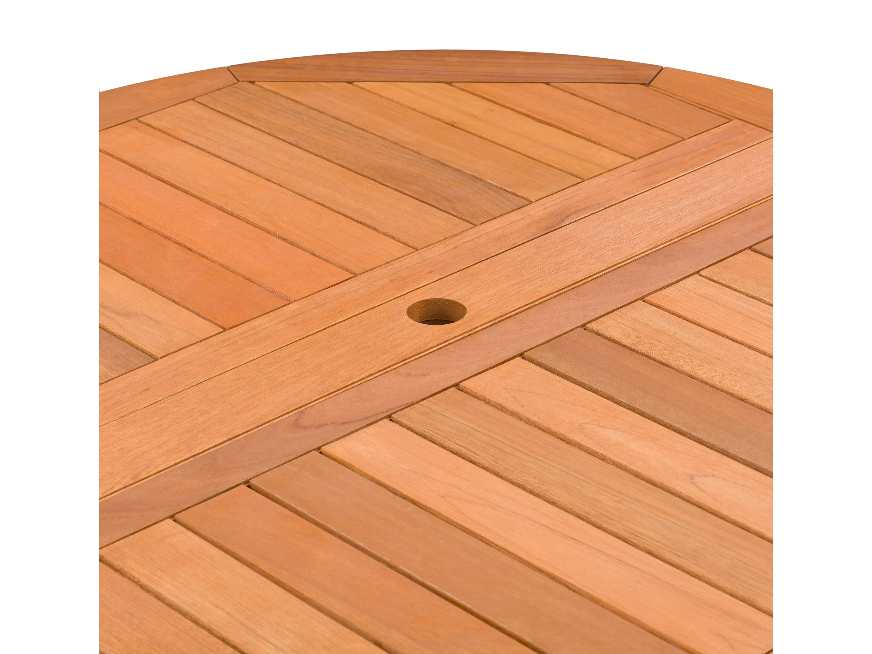 Brown Outdoor Drop Leaf Table