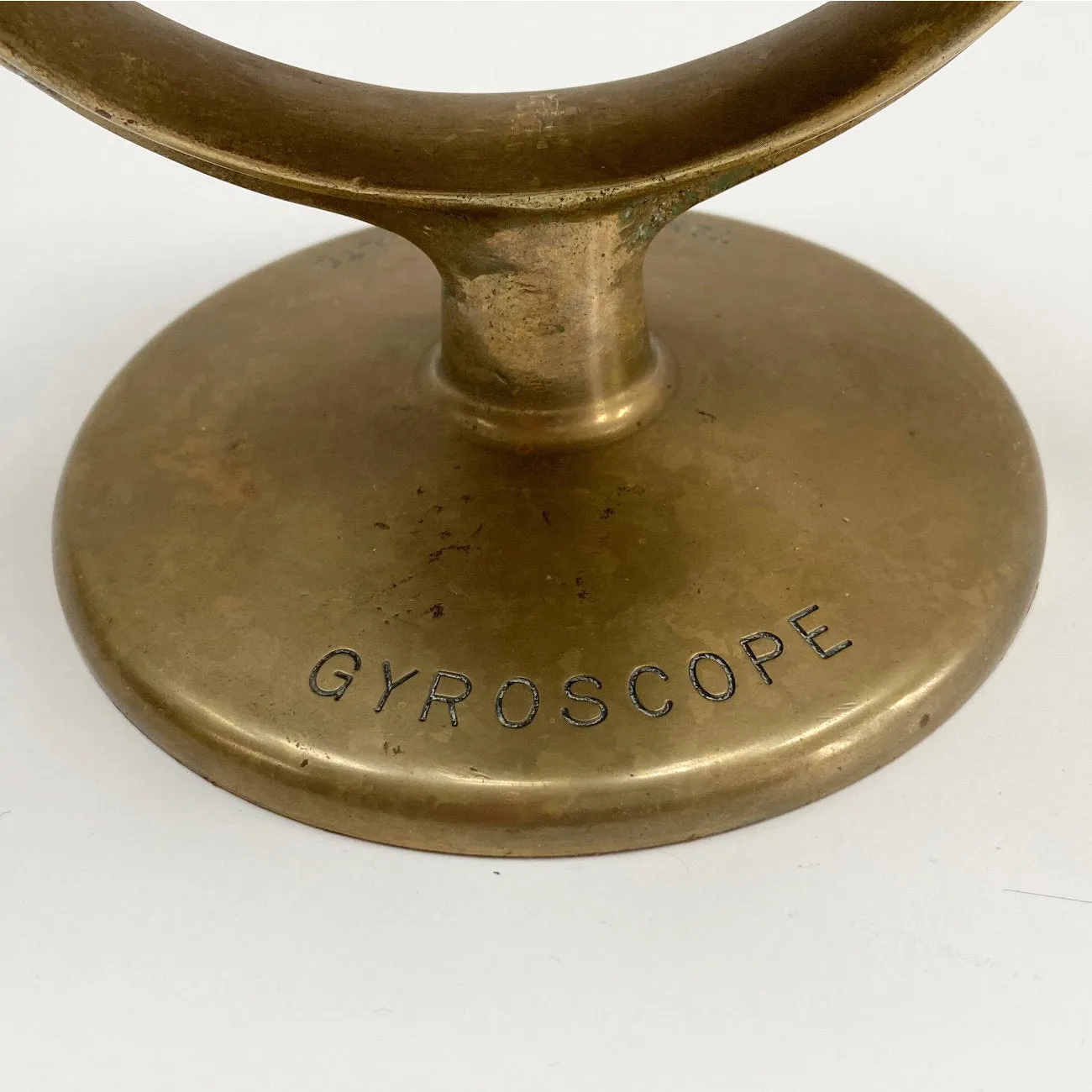 Cased Japanese Demonstration Gyroscope on Stand by Tokyo Keiki Co Ltd