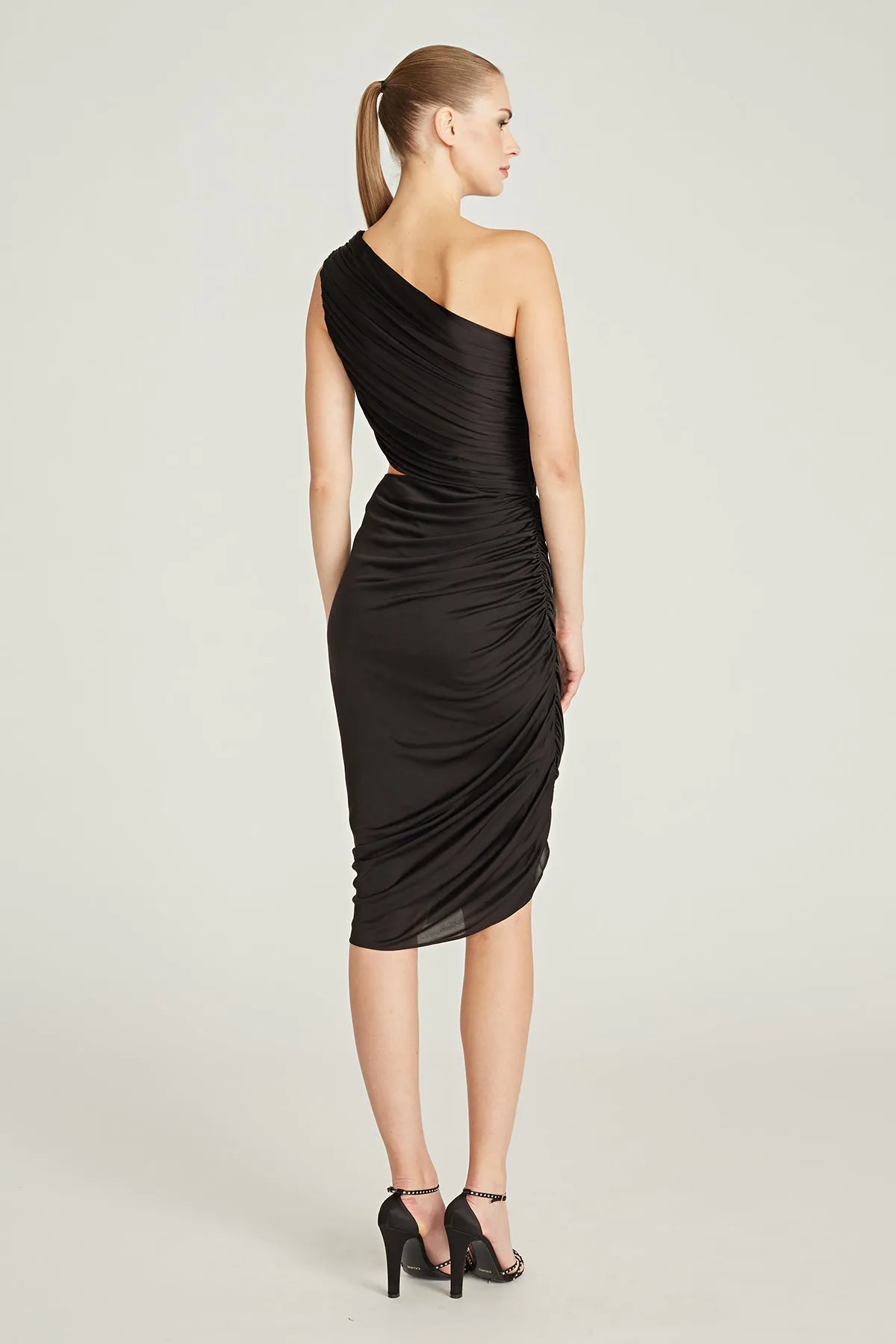 Cassidy Jersey Ruched Cocktail