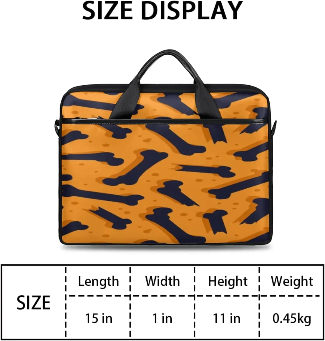 Colorful Music Theme Laptop Shoulder Messenger Bag Waterproof Laptop Briefcase with Handle and Padded Strap Case Sleeve
