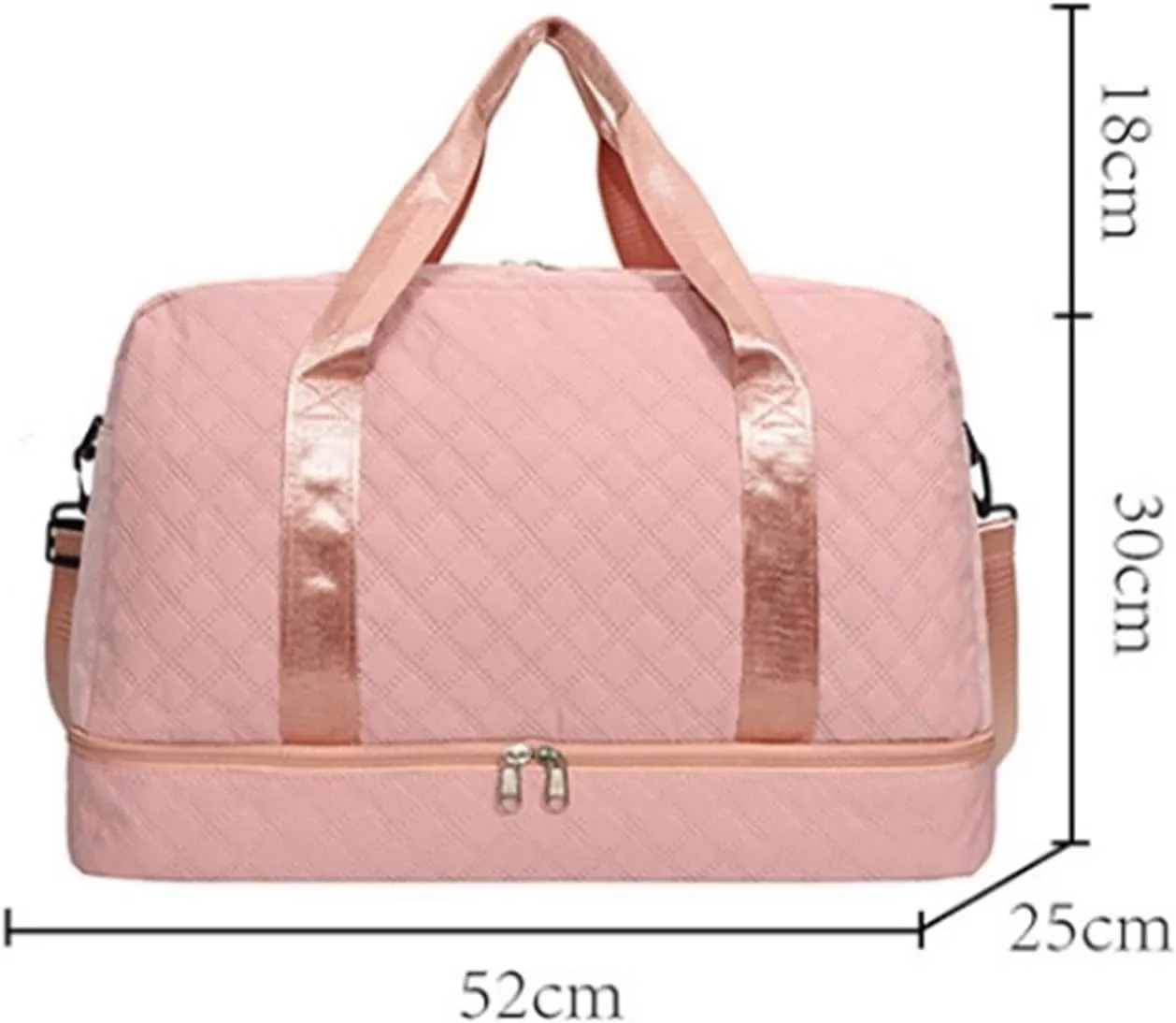 Convertible Suit Travel Bag Weekender Bags For Women Travel Duffle Bag Large Capacity Overnight Bag Shoe Compartment hanging garment duffel bag (Color : C, Size : 52 * 25 * 30cm)