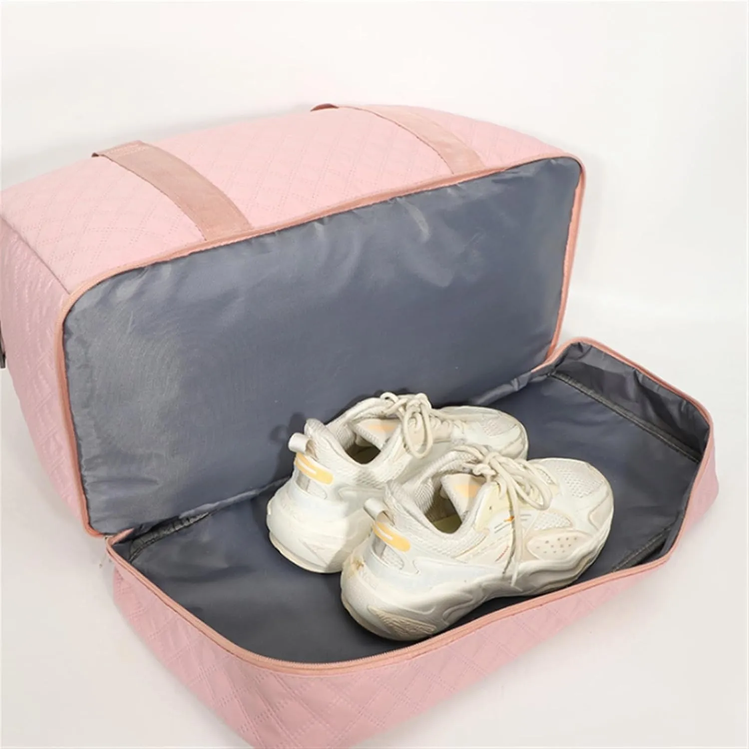 Convertible Suit Travel Bag Weekender Bags For Women Travel Duffle Bag Large Capacity Overnight Bag Shoe Compartment hanging garment duffel bag (Color : C, Size : 52 * 25 * 30cm)