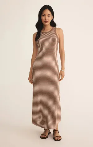 Goodwin Striped Midi Dress