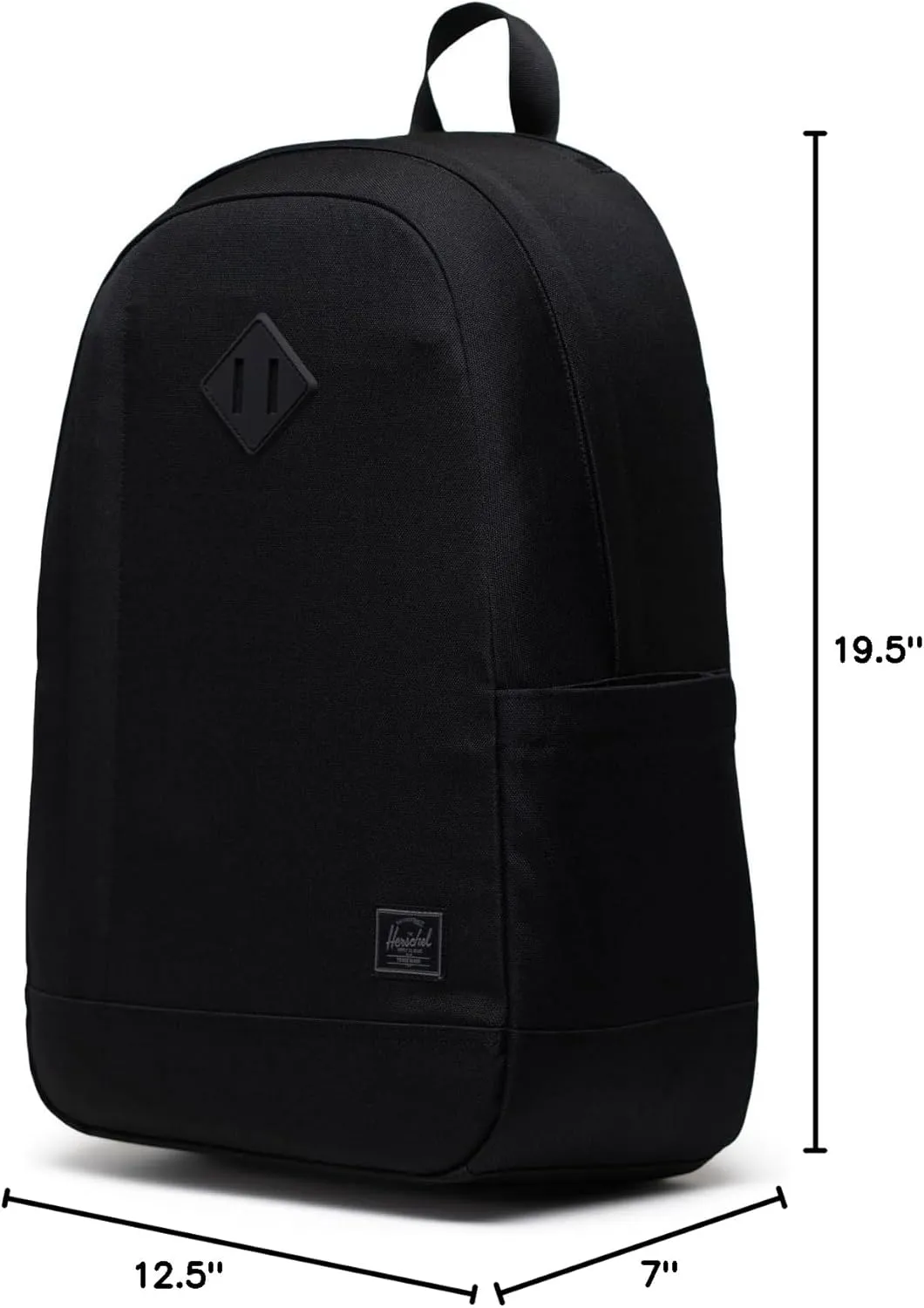 Herschel Supply Co. Seymour Backpack, Black Tonal, Standard