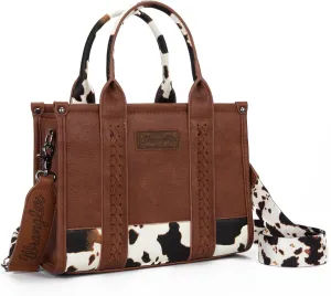 Montana West Wrangler Tote Bag for Women Handbag Satchel Bag Crossbody Purse with Strap Women Shoulder Purse