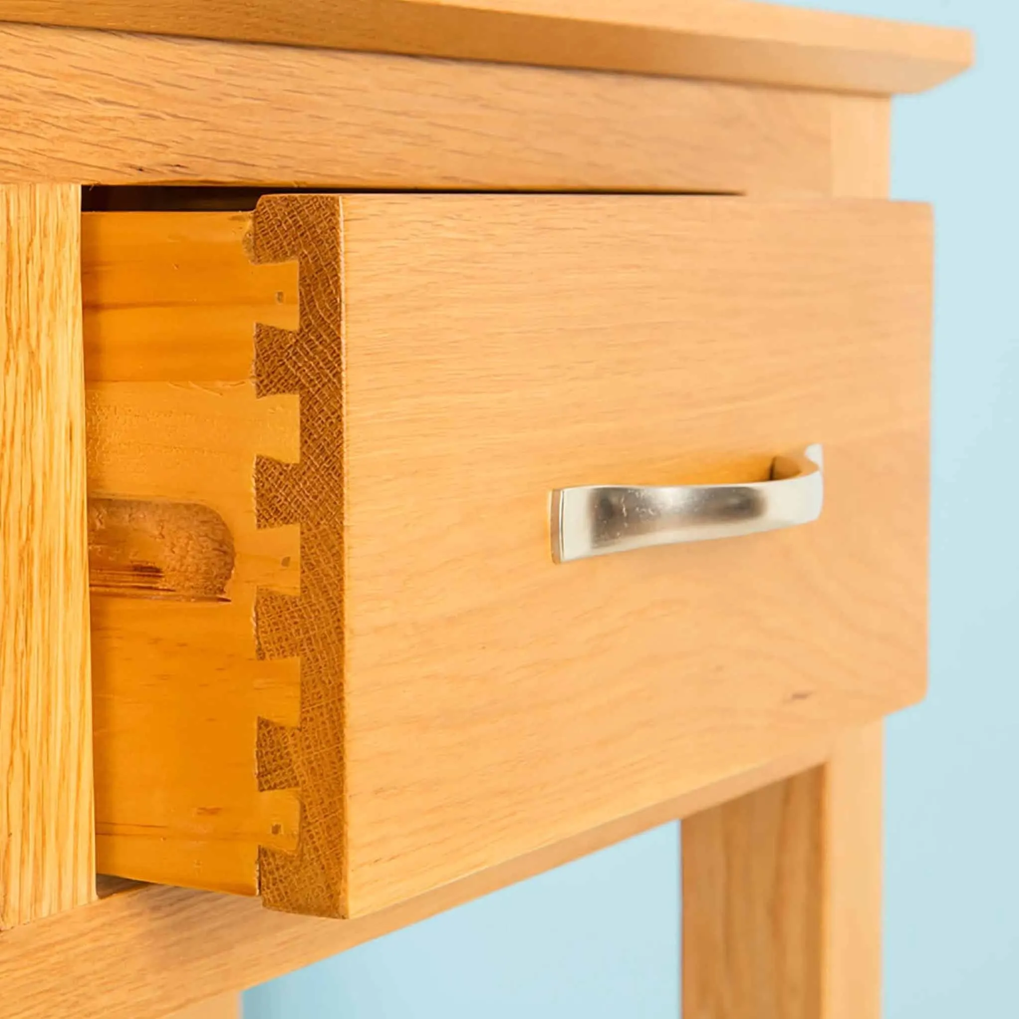 Nordic Oak Console Table