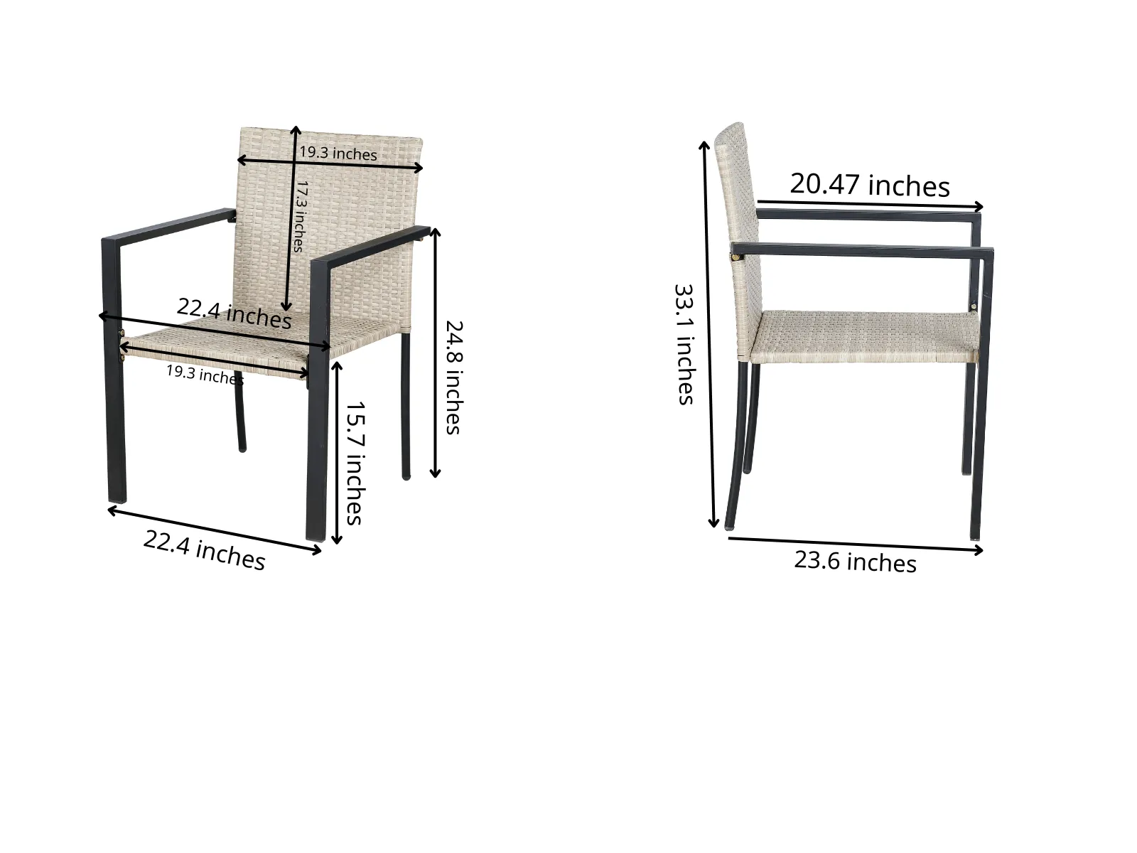 Patio Outdoor Furniture Conversation Sets With Porch Chairs Set Of 2 Chairs?áWicker Bistro Set