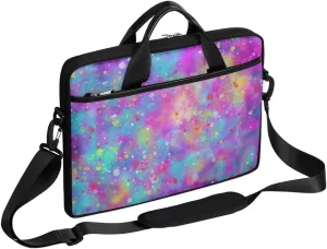 Pirate Skull Laptop Shoulder Messenger Bag Waterproof Laptop Briefcase Handle Padded Strap