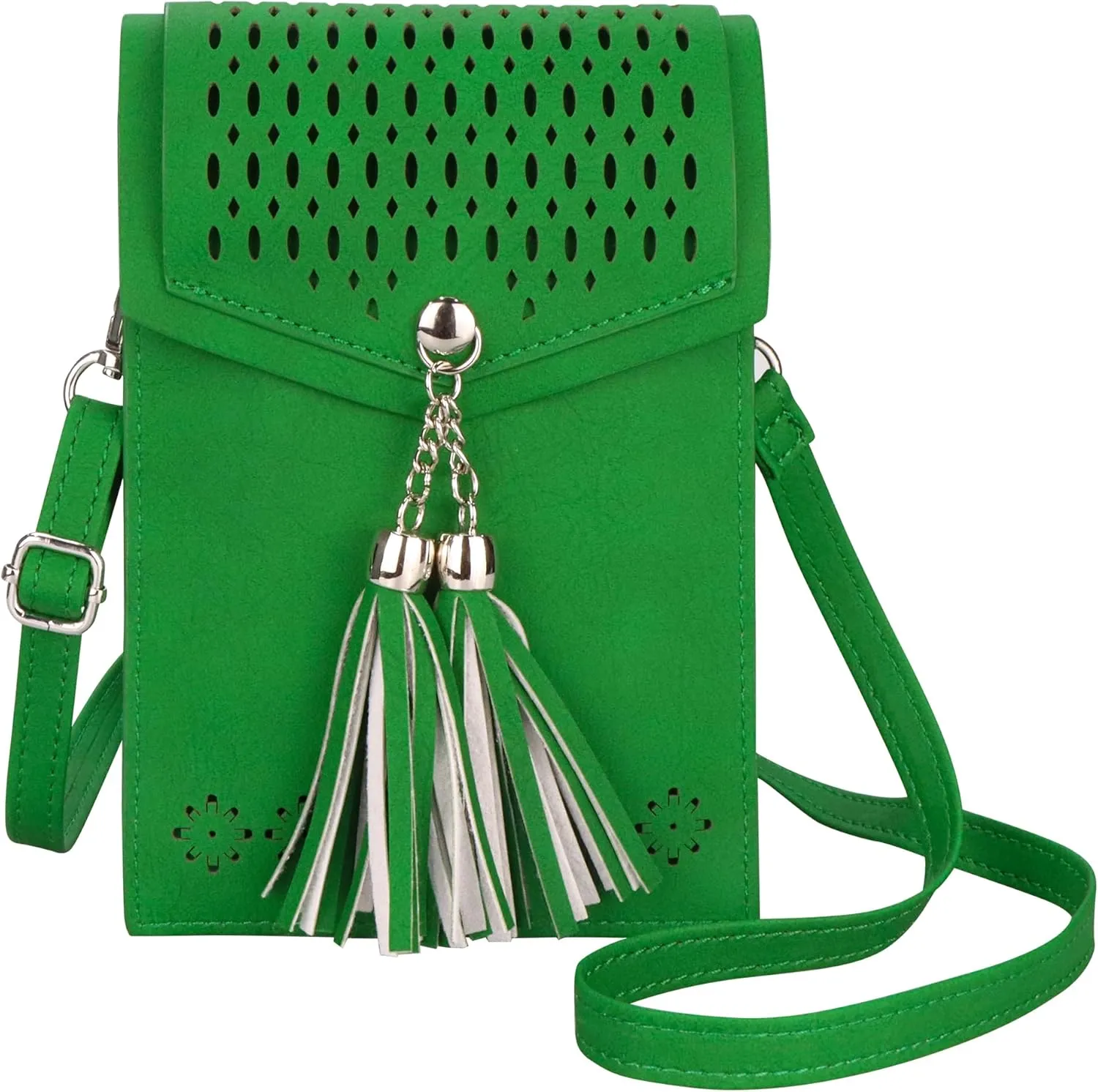 seOSTO Womens Small Crossbody Bag For Woman, Tassel Wallet PurseGifts For Teenage Girls