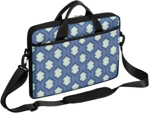 Thanksgiving Pumpkin Pattern Laptop Shoulder Messenger Bag Waterproof Laptop Briefcase Handle Padded Strap