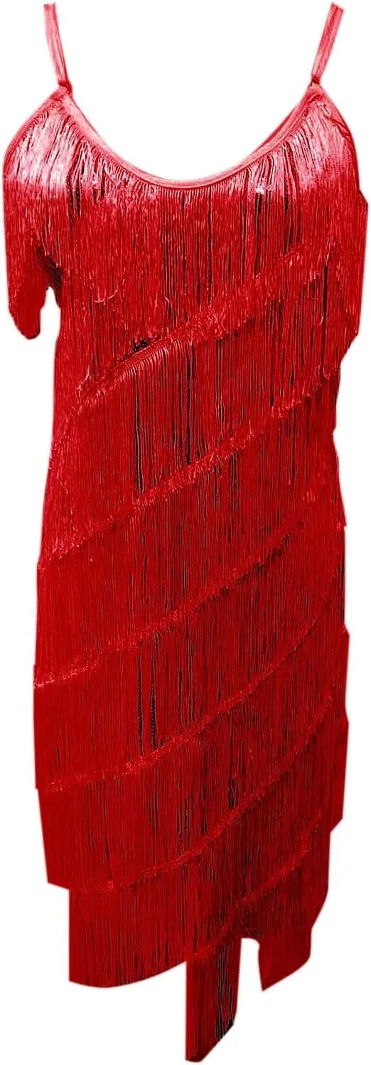 Womens Fringe Dress Spaghetti Strap Sleeveless Tassel Sling Dress Sexy V Neck Backless Cocktail Party 2025 Mini Dresses