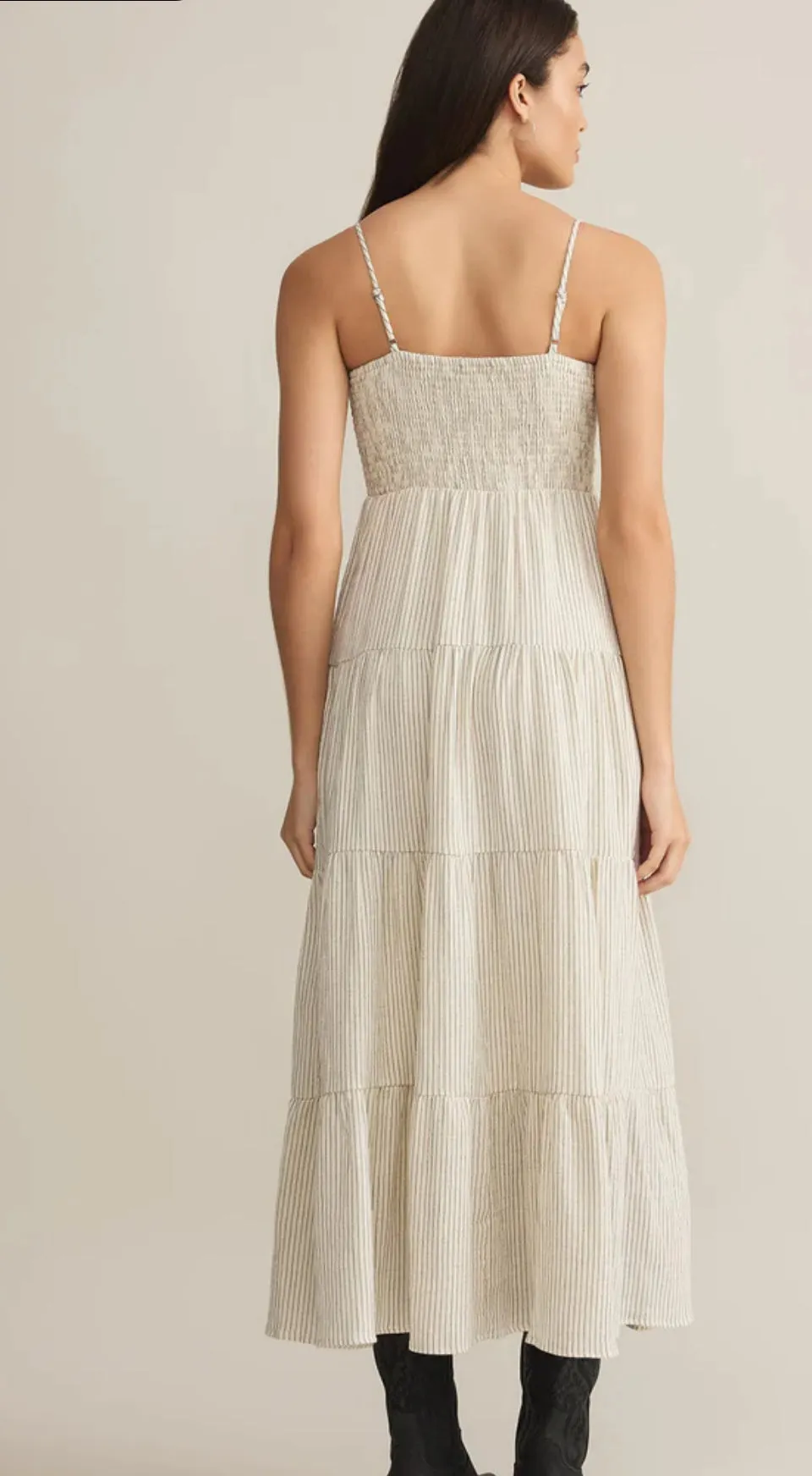 ZSUPPLY BALOS STRIPED MAXI DRESS