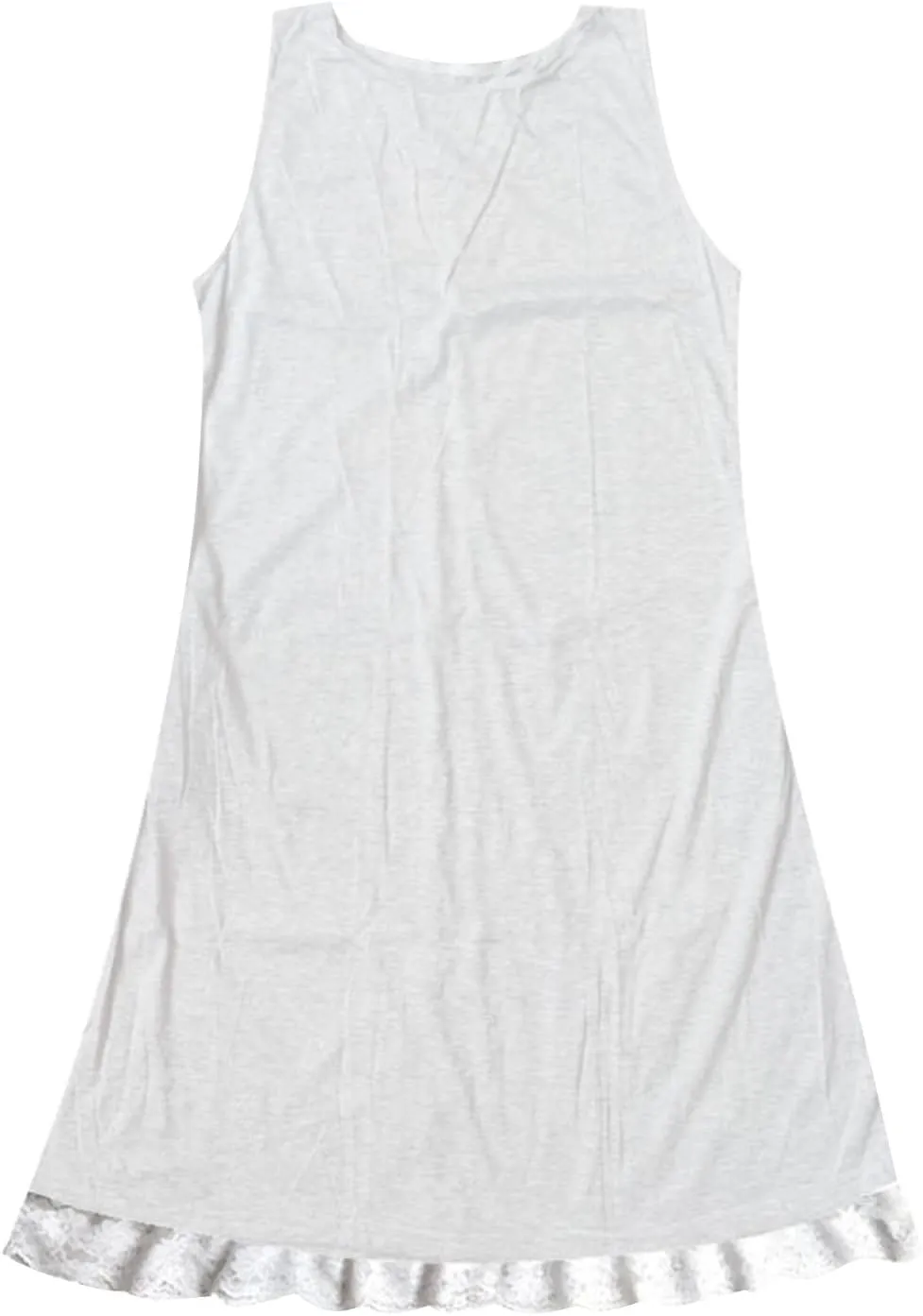 ZYXTIM Sundresses for Women 2024 Sleeveless Summer Dresses Casual Beach Dress Lace Hem Ruffle Tiered Tank Dress with Pockets